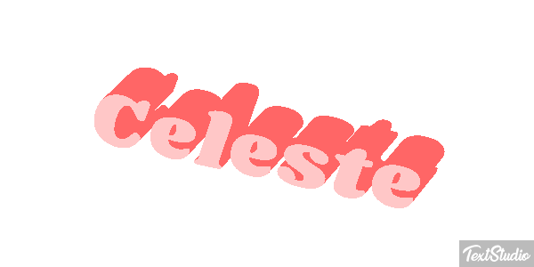 Celeste Efeito do texto