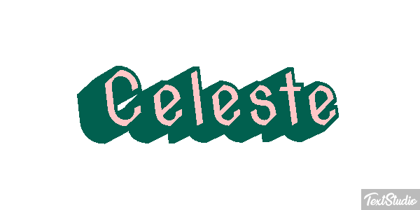 Celeste Efeito do texto