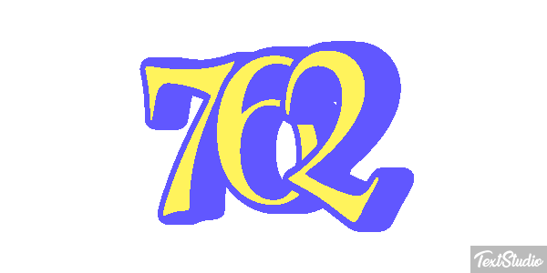 762 Text effect