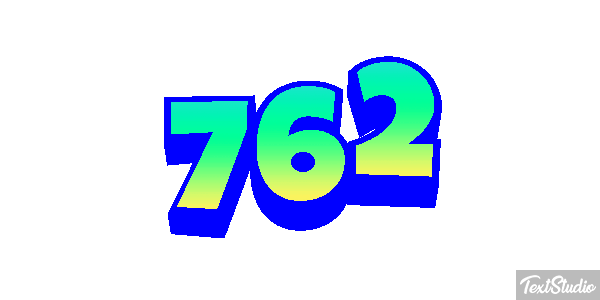 762 Text effect