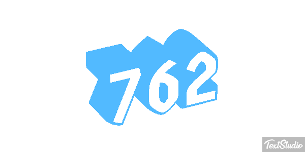 762 Text effect