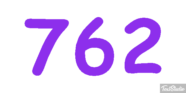 762 Text effect