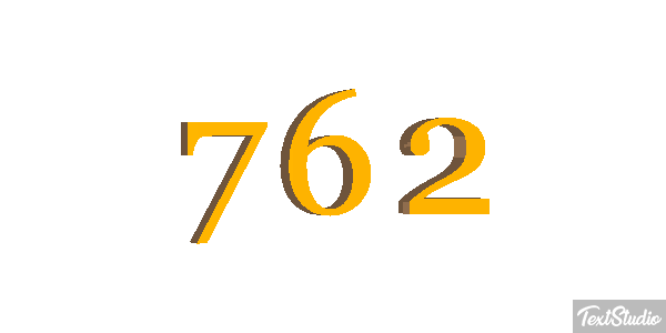 762 Text effect