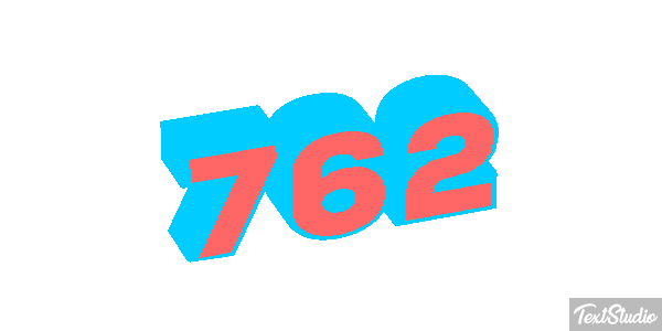 762 Text effect