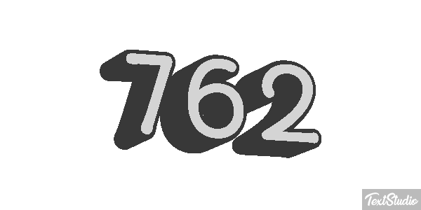 762 Text effect