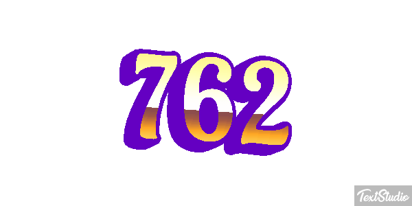 762 Text effect
