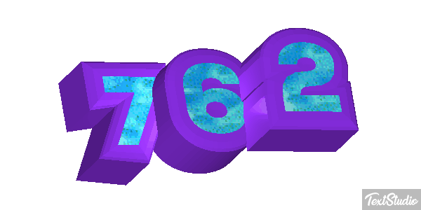 762 Text effect