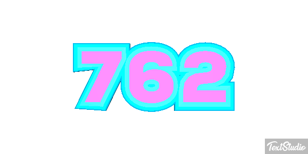 762 Text effect
