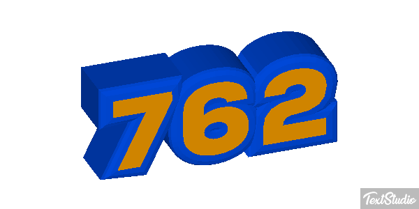 762 Text effect