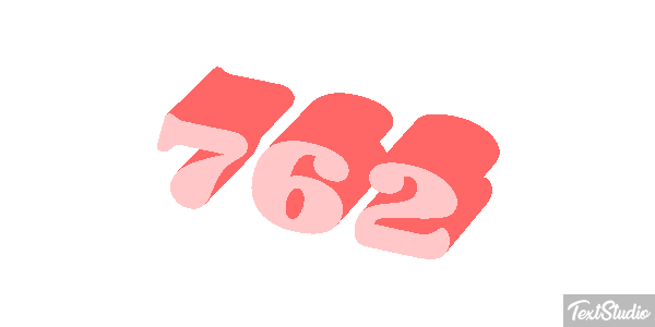 762 Text effect