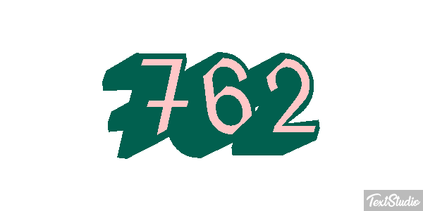 762 Text effect
