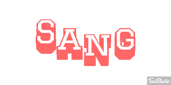 Sang Effet de texte