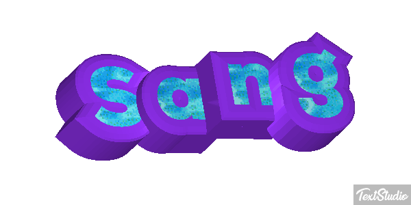 Sang Effet de texte