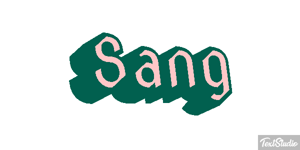 Sang Effet de texte