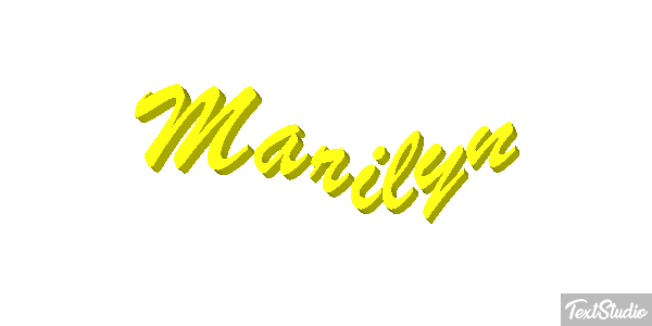 Marilyn Efecto de texto