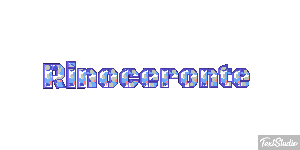 Rinoceronte Efecto de texto