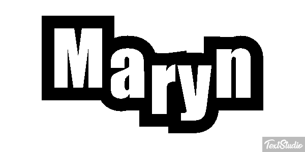 Maryn Effet de texte