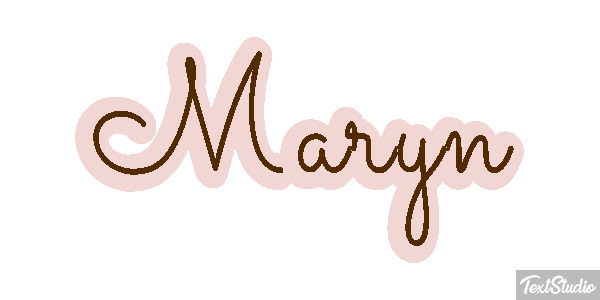 Maryn Effet de texte