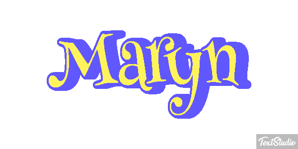 Maryn Effet de texte