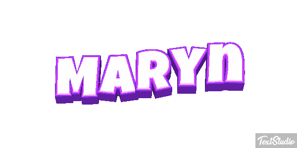 Maryn Effet de texte