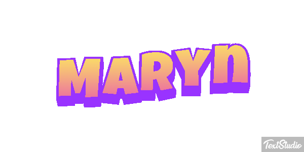 Maryn Effet de texte