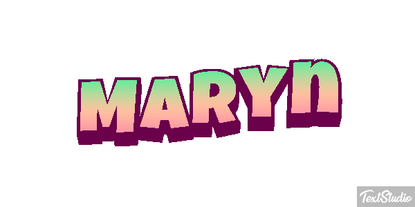 Maryn Effet de texte