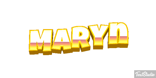 Maryn Effet de texte