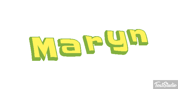 Maryn Effet de texte
