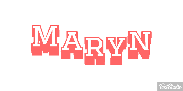 Maryn Effet de texte