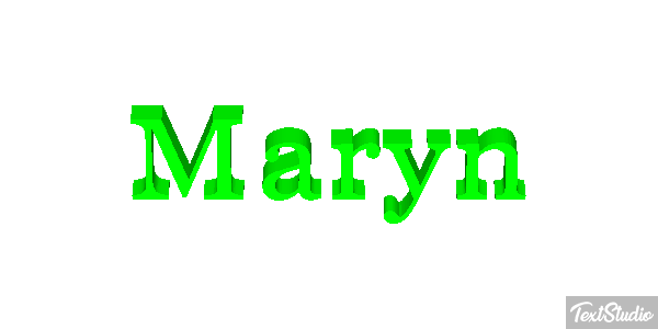 Maryn Effet de texte