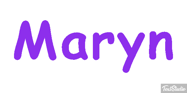 Maryn Effet de texte