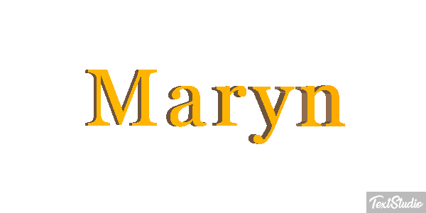 Maryn Effet de texte