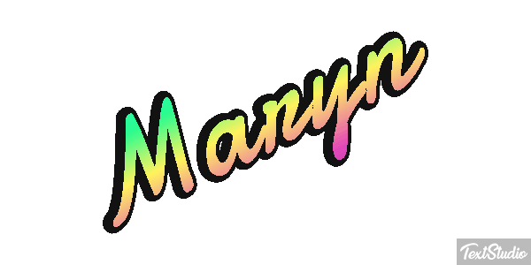 Maryn Effet de texte