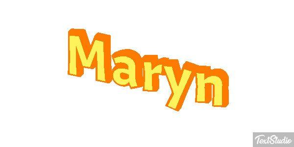 Maryn Effet de texte