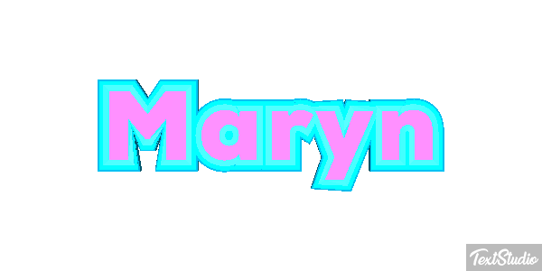 Maryn Effet de texte
