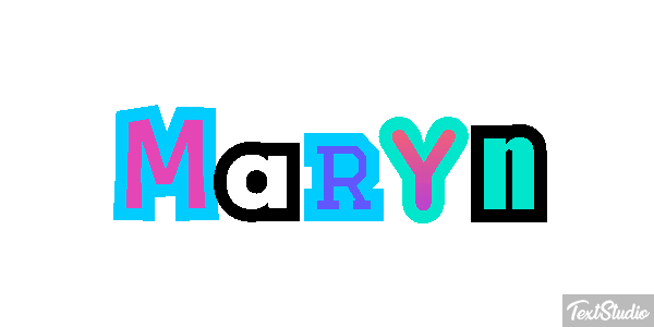 Maryn Effet de texte