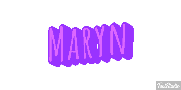 Maryn Effet de texte