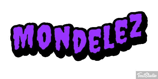 Mondelez Effet de texte