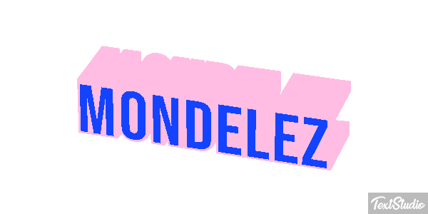 Mondelez Effet de texte