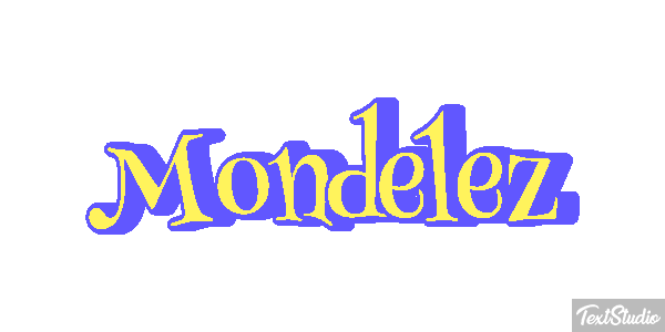 Mondelez Effet de texte
