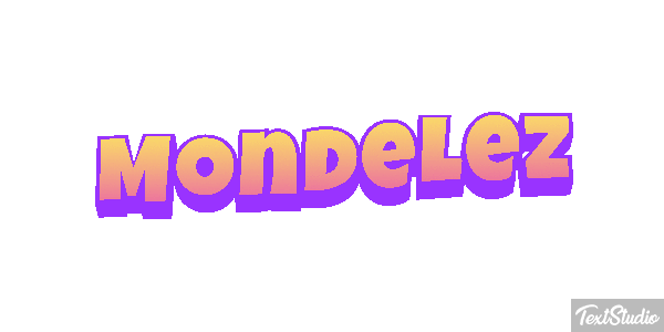 Mondelez Effet de texte