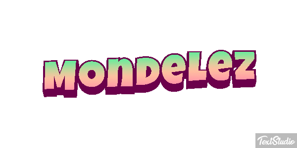 Mondelez Effet de texte