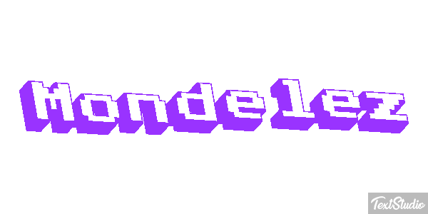 Mondelez Effet de texte