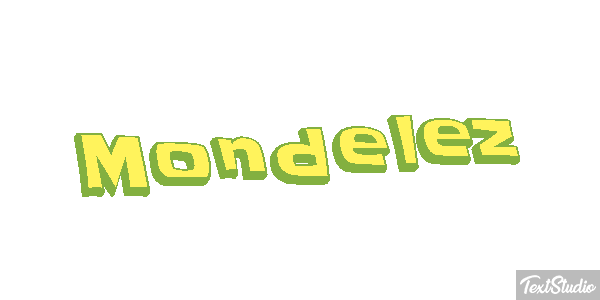 Mondelez Effet de texte