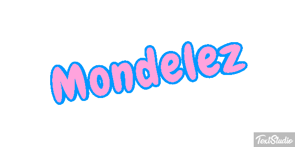 Mondelez Effet de texte