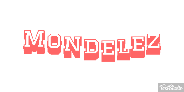 Mondelez Effet de texte