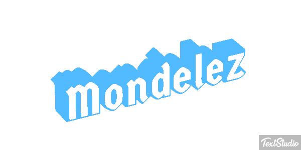 Mondelez Effet de texte