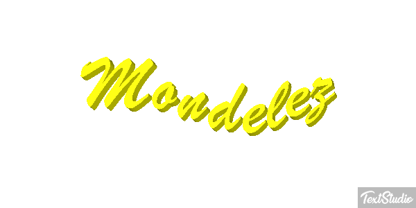 Mondelez Effet de texte