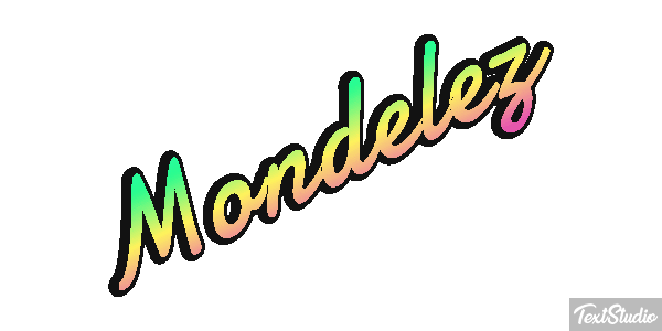 Mondelez Effet de texte