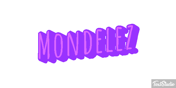 Mondelez Effet de texte